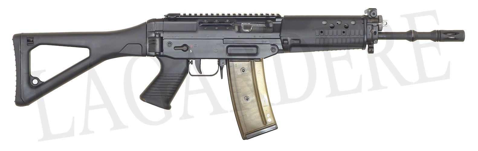 SAN SWISS ARMS SG 553-1 LB RAIL NOIR SEMI. AU