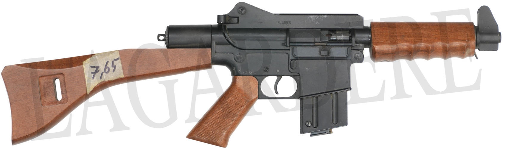 ADLER/JAGER AP 75 CROSSE BOIS(FUSIL D'ASSAUT SEMI-AUTO)