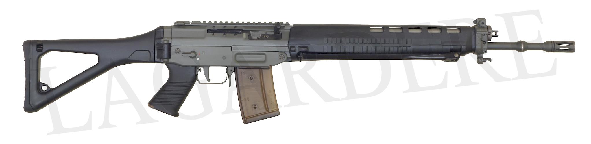 SAN SWISS ARMS SG 550-1 GREEN/BLACK RAIL
