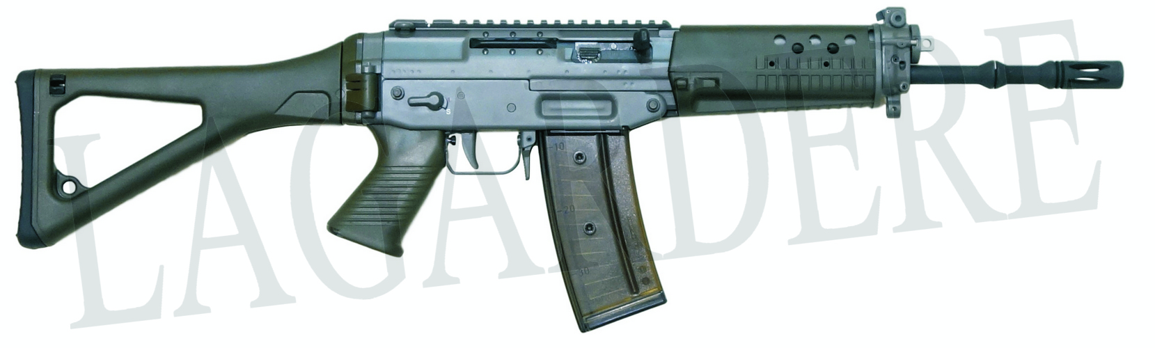 SAN SWISS ARMS SG 553-1 LB RAIL VERT SEMI-AUT
