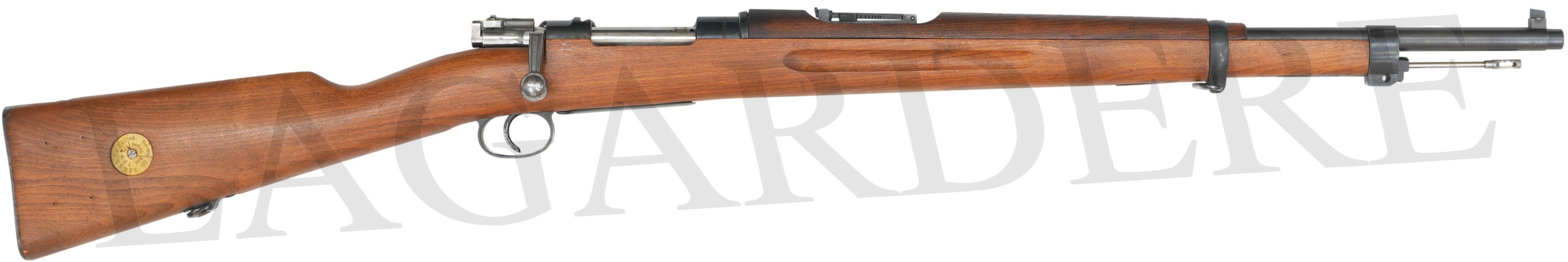 HUSQVARNA MAUSER M38 SUEDOIS COURT(FUSIL MILITAIRE A REPETITION MANUEL)