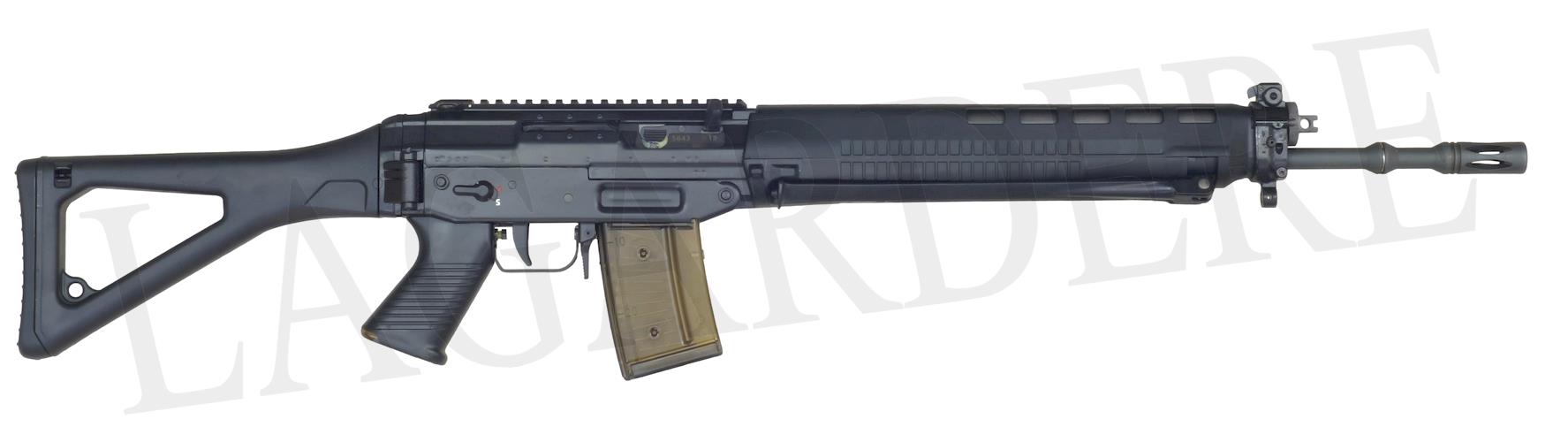 SAN SWISS ARMS SG 550-2  RAIL SEMI-AUTO BLACK