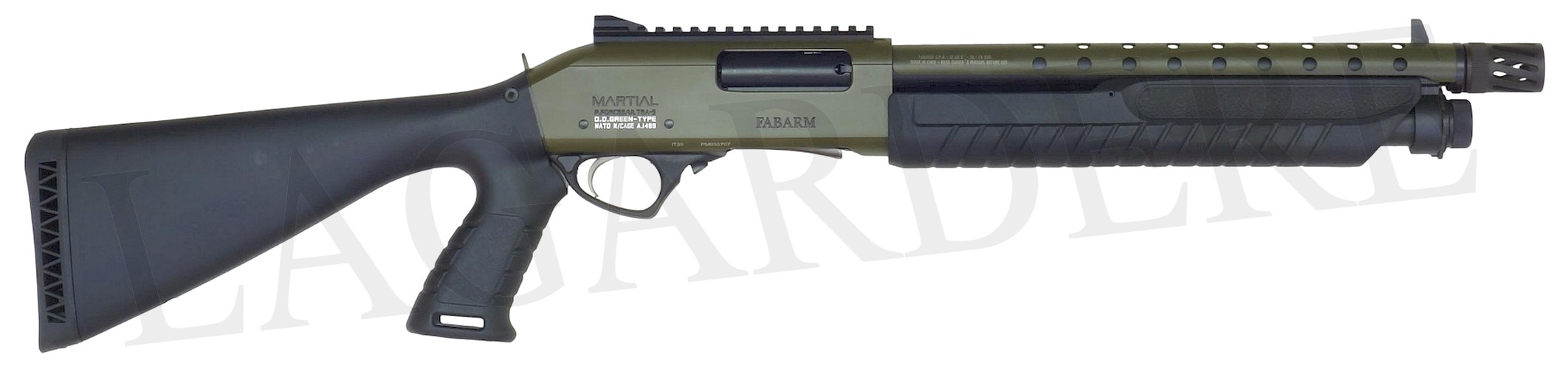 FABARM MARTIAL O.D. GREEN 14" NATO