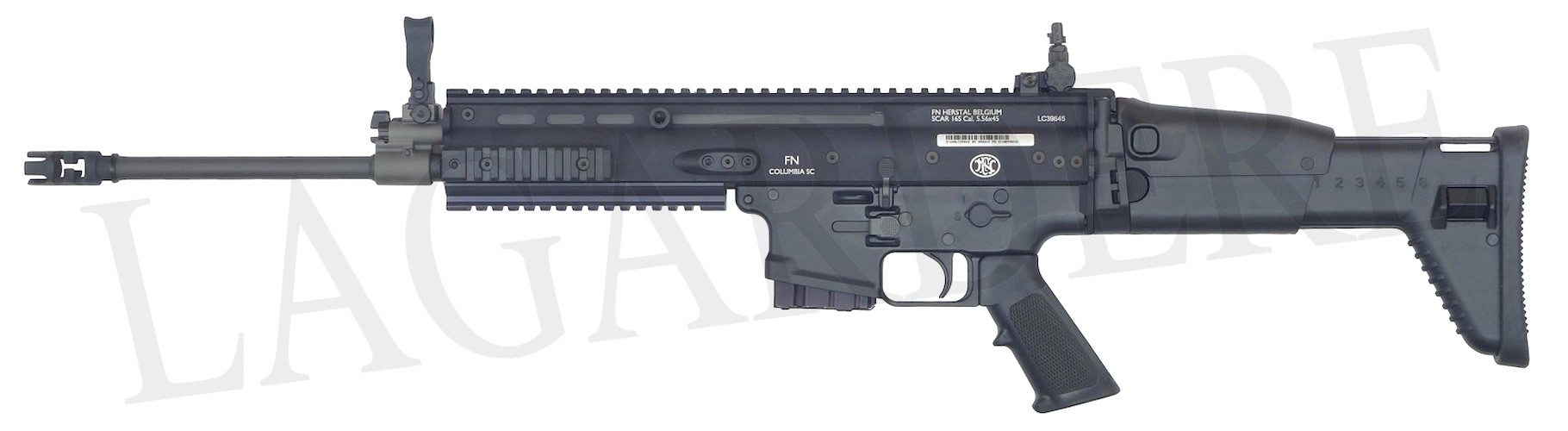 FN SCAR 16S BLACK SEMI-AUTO