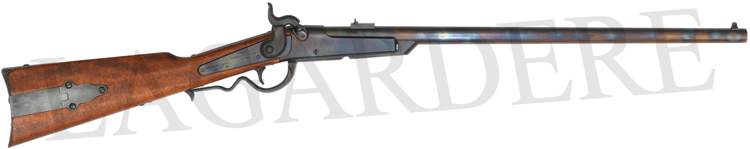 GALLAGAER 1860 GERMAN COPY(FUSIL A POUDRE NOIRE)