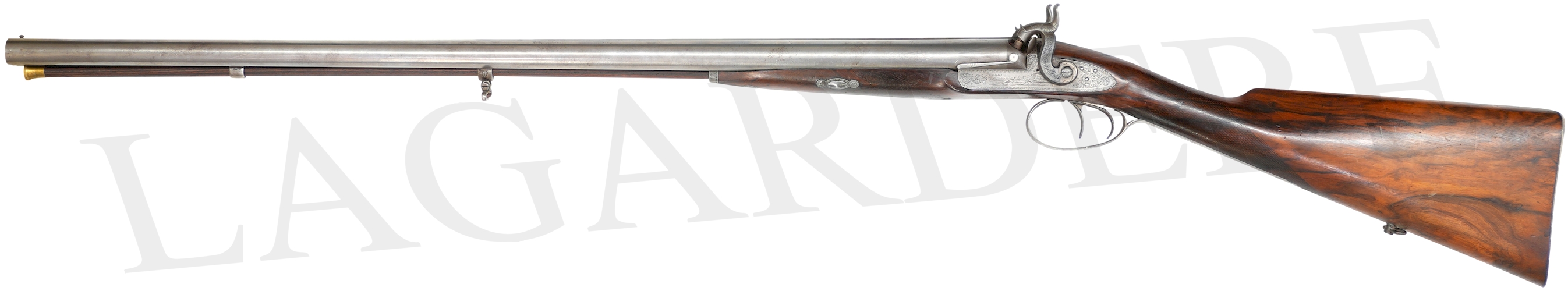 PURDEY JUXTAPOSE A CHIEN