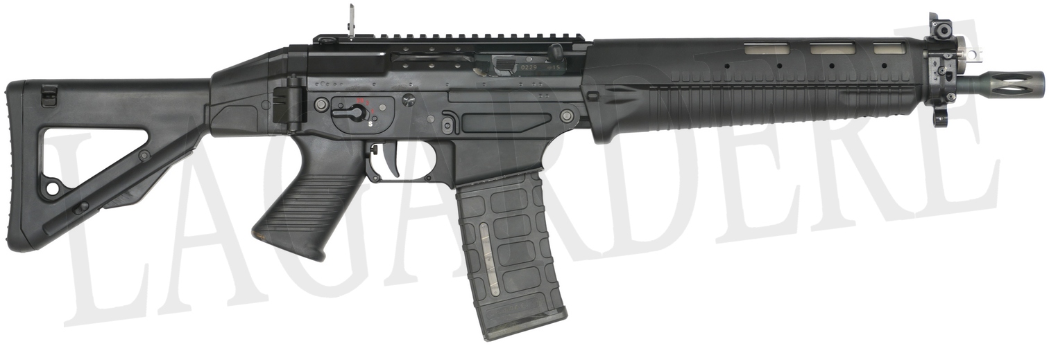 SAN SG 551-2 SB AA RAIL US ALU NOIR CROSSE RETR.OCCASION