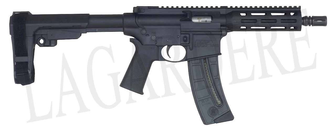 SMITH & WESSON M&P 15-22 8" BLACK