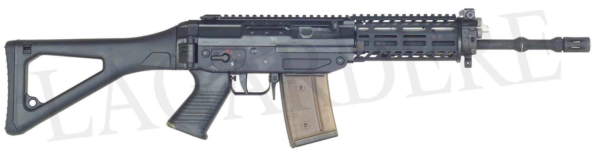 SAN SWISS ARMS SG 553-1 LB RAIL AA M-LOCK  BLACK