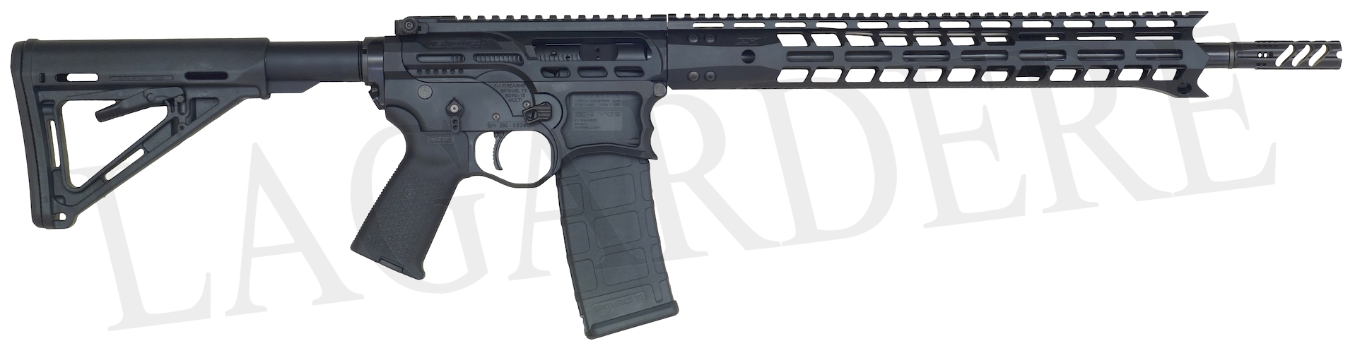 F-1 FIREARMS BDRX-15 RIFLE MATTE BLACK ANODIZED