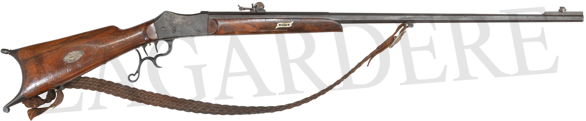 CHARLES HEER MARTINI HENRY(FUSIL A UN COUP)