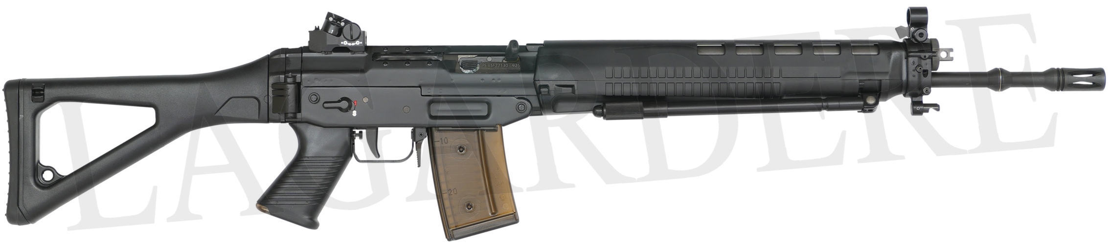 SIG-SAUER PE 90 BLACK SPECIAL AVEC BIPIED REGLABLE