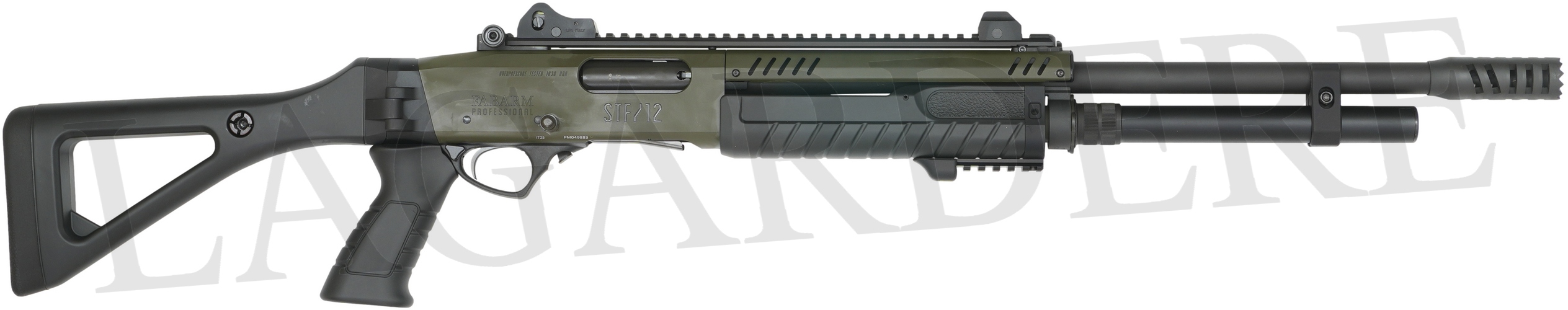 FABARM STF 12 COMPACT 20" MIL SPEC GREEN