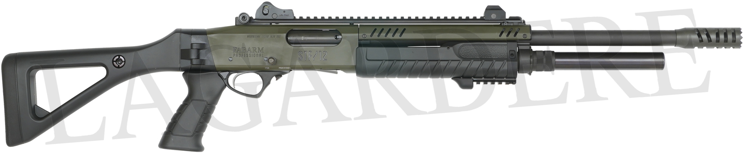 FABARM STF 12 COMPACT 18" MIL SPEC GREEN