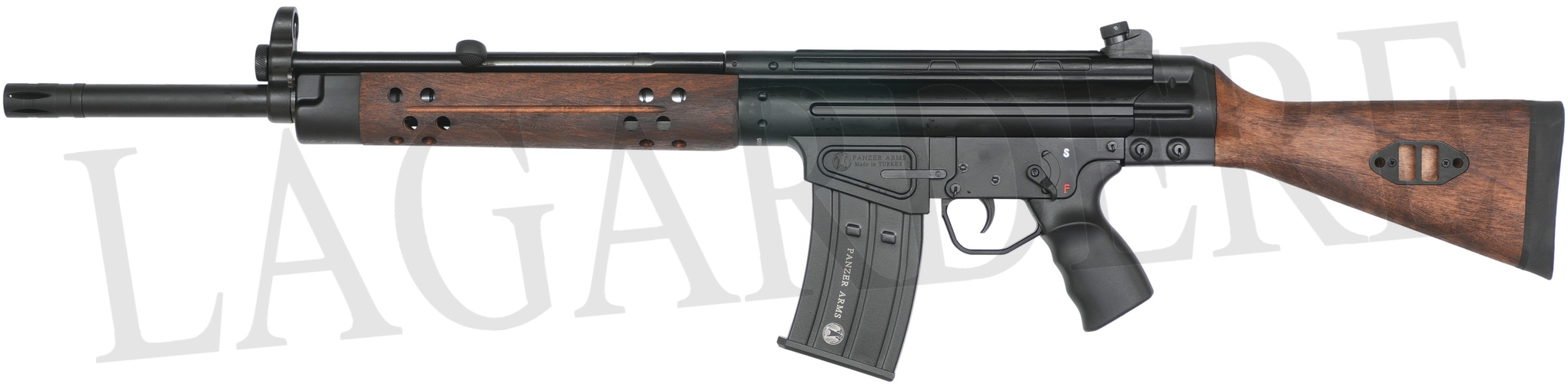 PANZER ARMS USA G3 TWELVE WOOD 18.5"