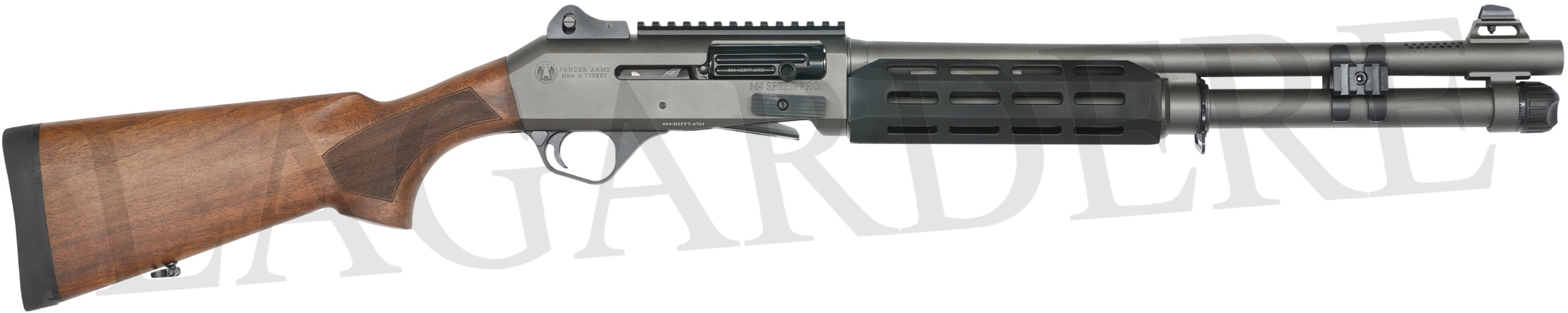 PANZER ARMS USA M4 SPEED PRO TAC GREY WOOD 18.5"