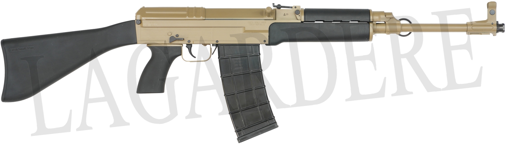 CZECH SMALL ARMS VZ 58 SPORTER RIFLE TAN CROSSE FIXE