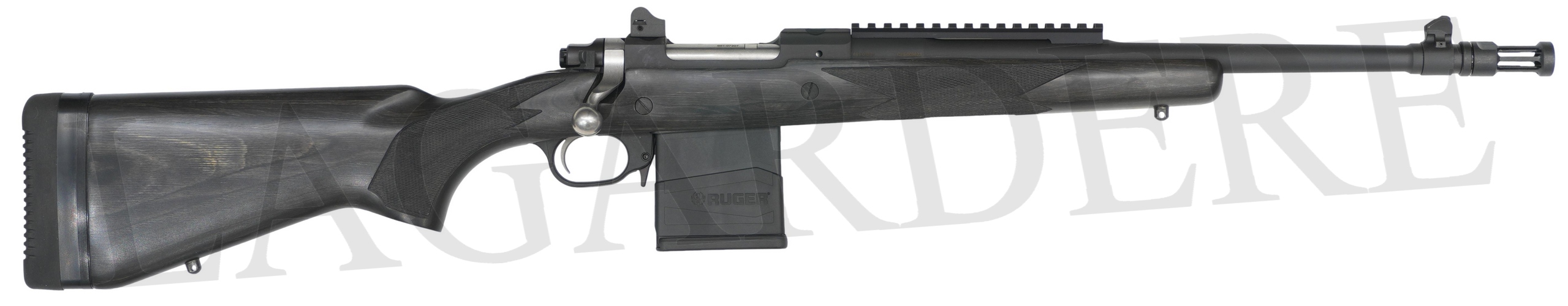 RUGER GUNSITE SCOUT RIFLE LAMINATED BLACK 6803(CARABINE A REPETITION)