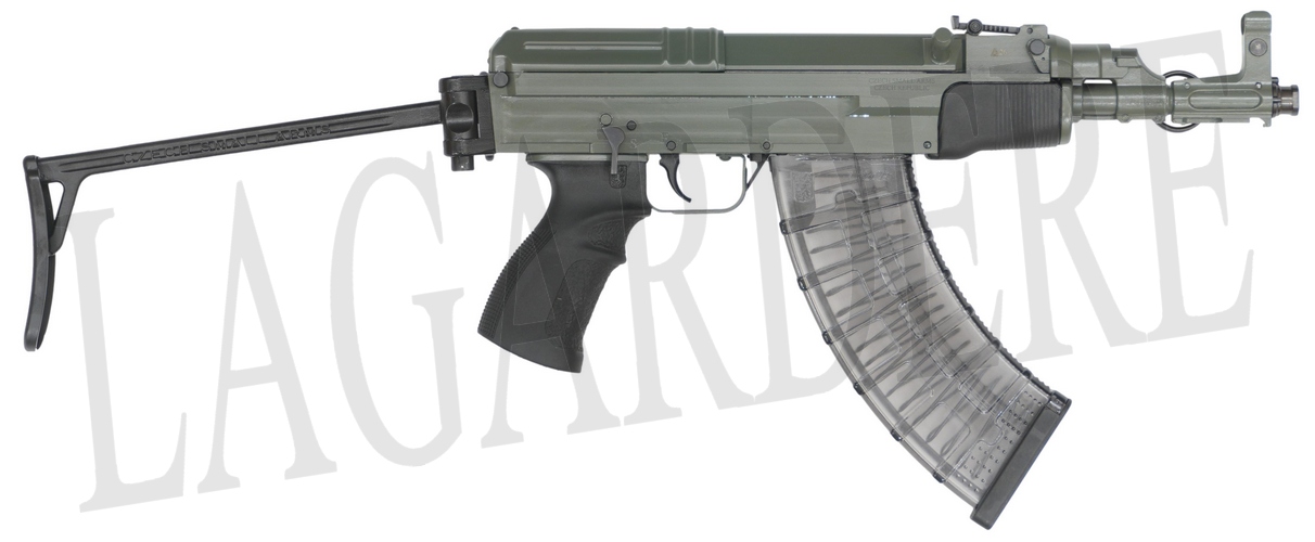 CZECH SMALL ARMS(FUSIL D'ASSAUT SEMI-AUTO) VZ 58 SPORTER COMPTACT OLIVE CROSSE PLIANTE
