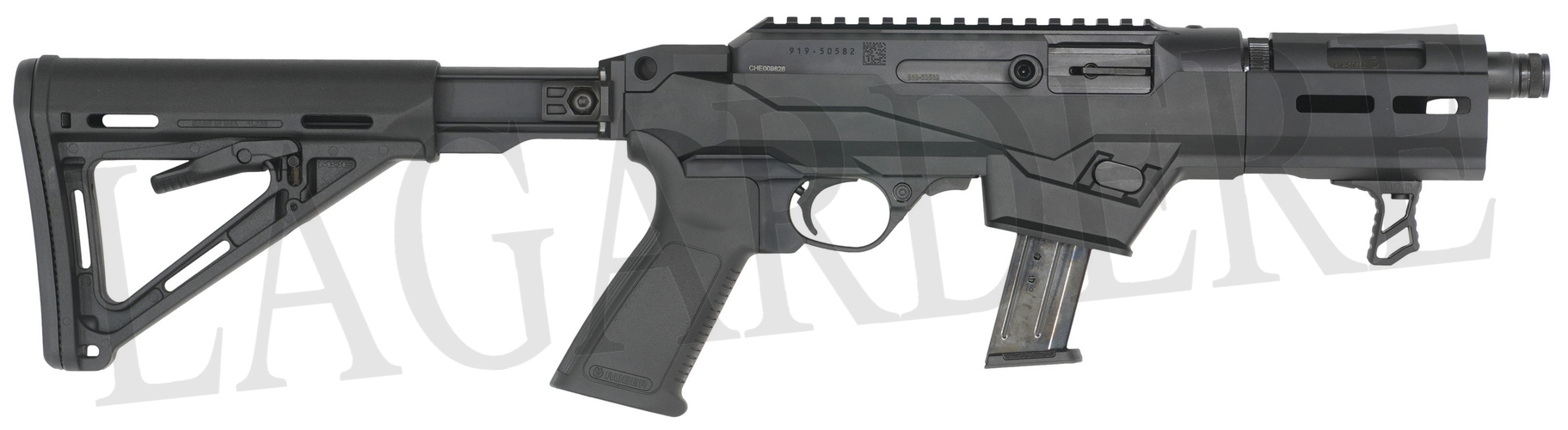 RUGER PC CARBINE SBR(FUSIL D'ASSAUT SEMI-AUTO)