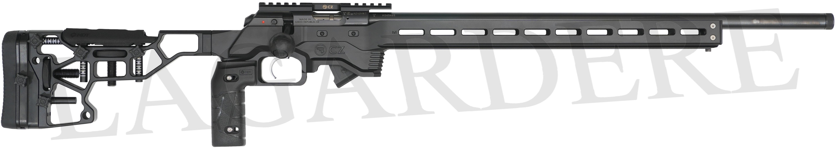 CZ 457 MDT ACC BLACK(CARABINE A REPETITION PERCUSSION ANNULAIRE)