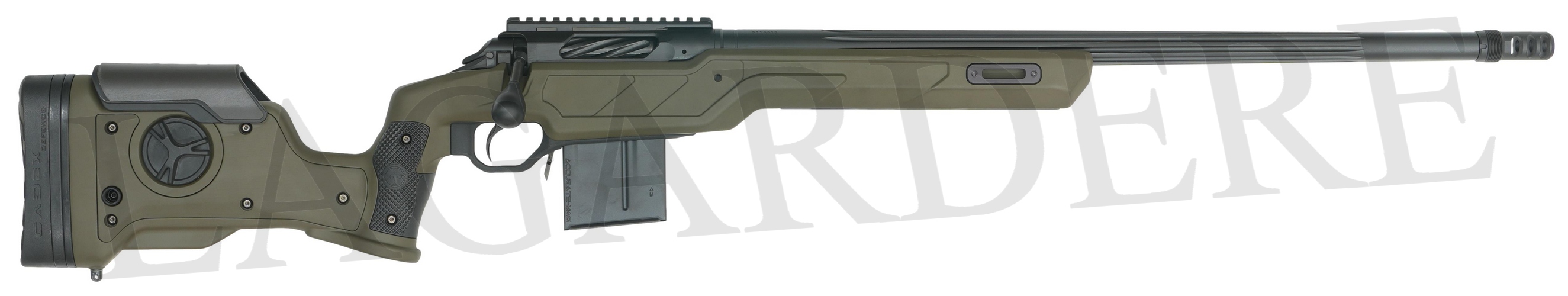 CADEX DEFENCE CDX R7 SHP SA 24" HYBRID OD GREEN(SNIPER MILITAIRE)