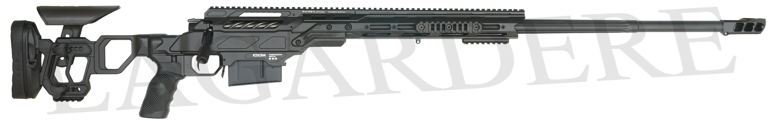 CADEX DEFENCE CDX 33 TAC PRECISION 32" BLACK(SNIPER MILITAIRE)