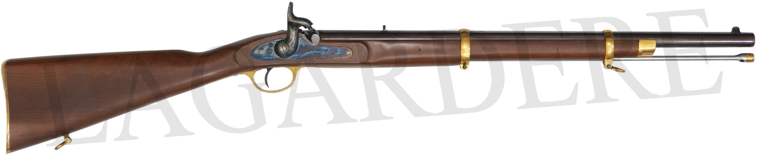 EUROARMS COOK&BROTHER 1861 A PERCUSSION(FUSIL A POUDRE NOIRE)