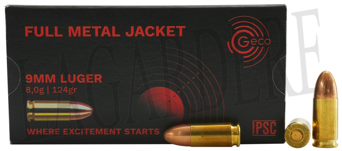 GECO FMJ 124 GRS