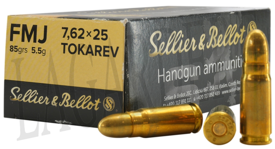 SELLIER&BELLOT FMJ 85 GRS