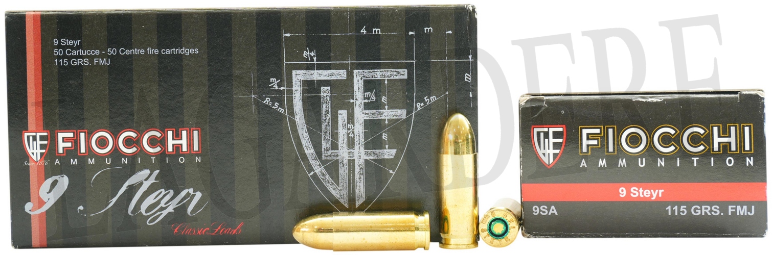 FIOCCHI FMJ 115 GRS