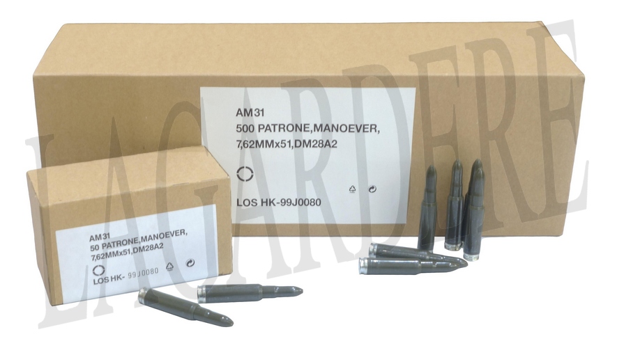 H&K CARTOUCHE A BLANC