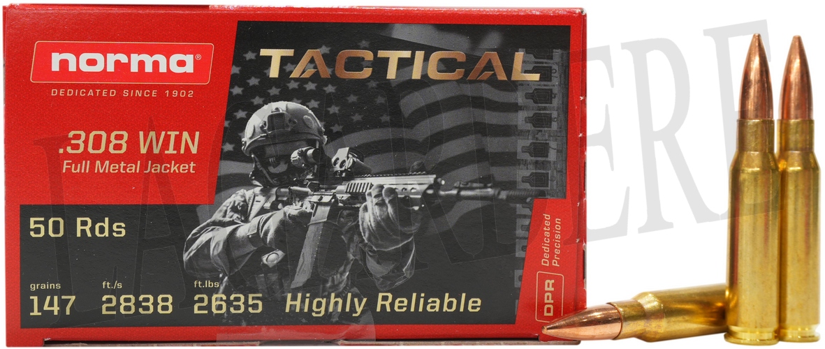 NORMA FMJ TACT 147 GRS