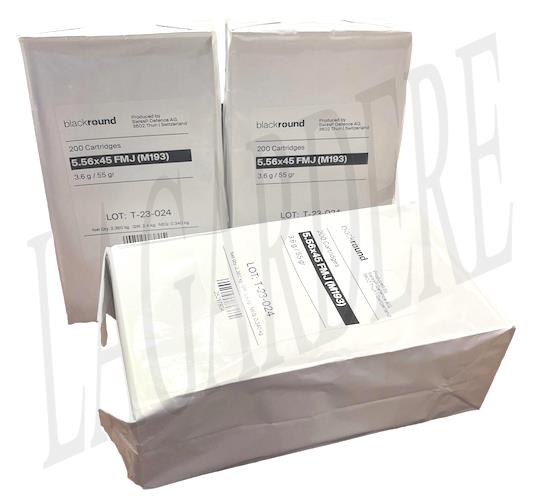 RUAG-SWISSP DEFENCE FMJ M193 55GRS SUR CLIP