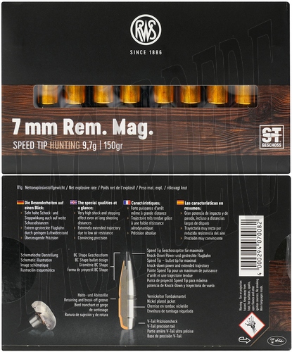 RWS SPEED TIP 9.7G / 150 GR