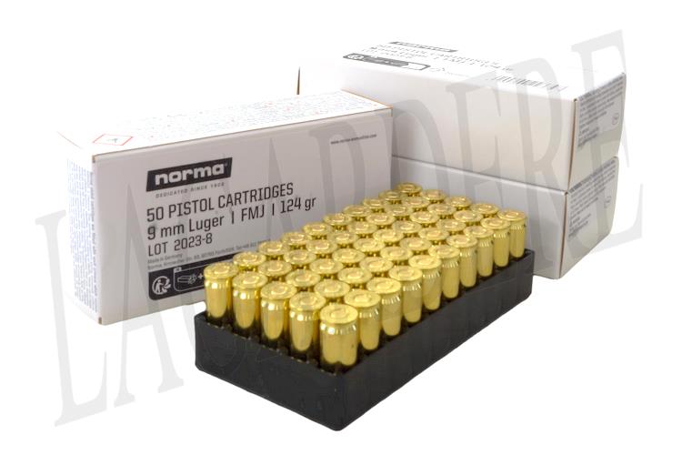 NORMA FMJ 124 GRS