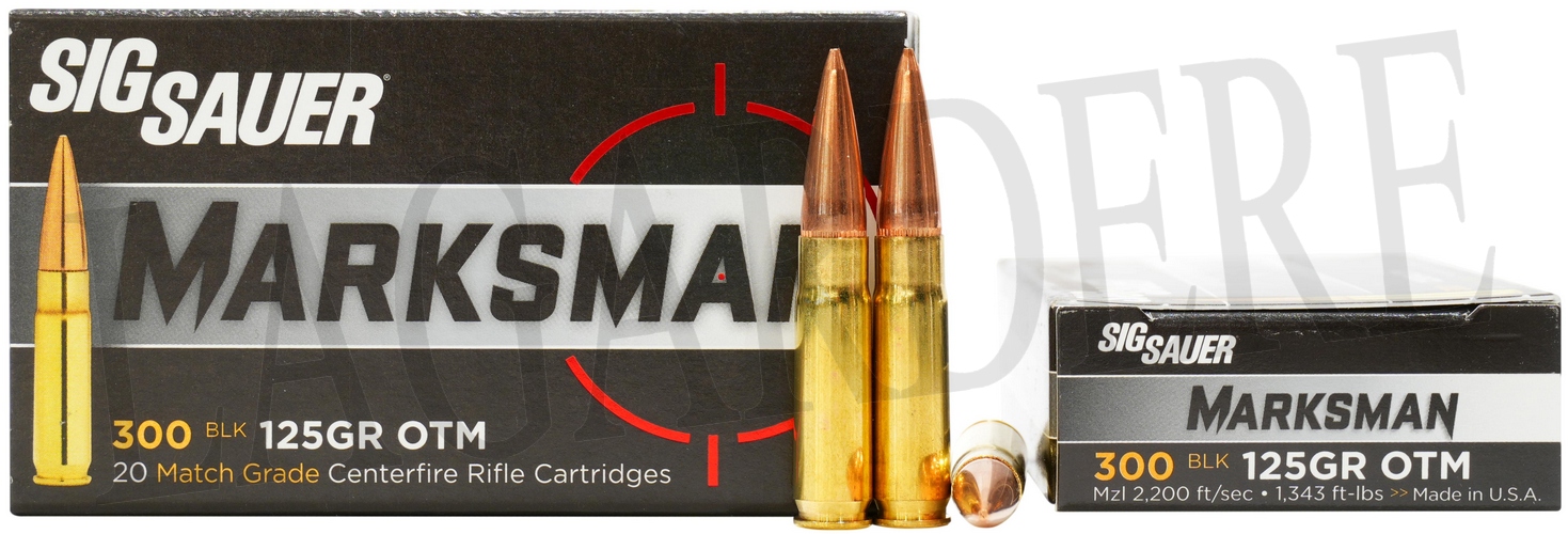 SIG-SAUER OTM ELITE MATCH GRADE 8.1G/125GR