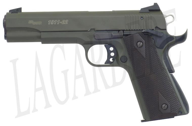 SIG-SAUER 1911-22 OD GREEN