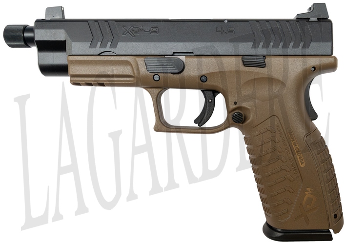 SPRINGFIELD XDM 9 4,5" TAN CANON FILETE