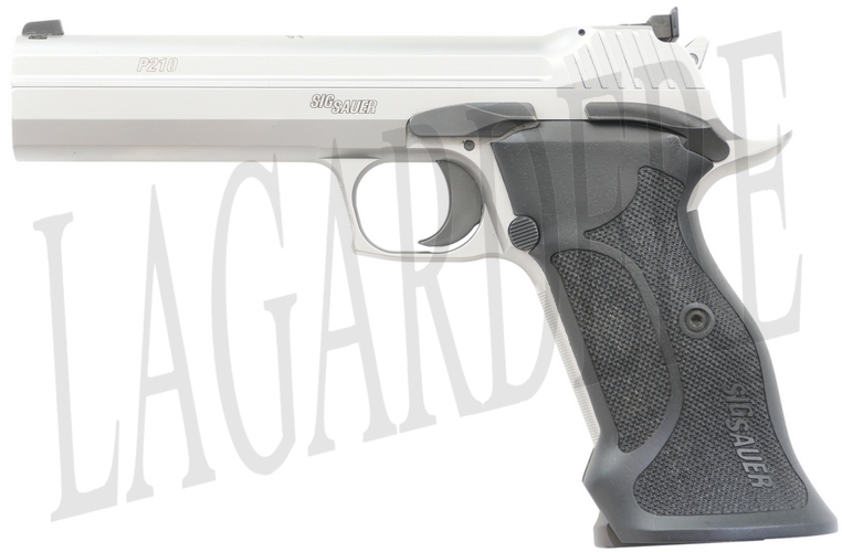 SIG-SAUER P210 SUPERTARGET SILVER 5"