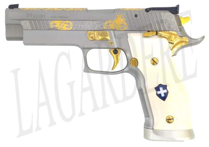 SIG-SAUER P226 X-FIVE ENDGRAVED GOLD