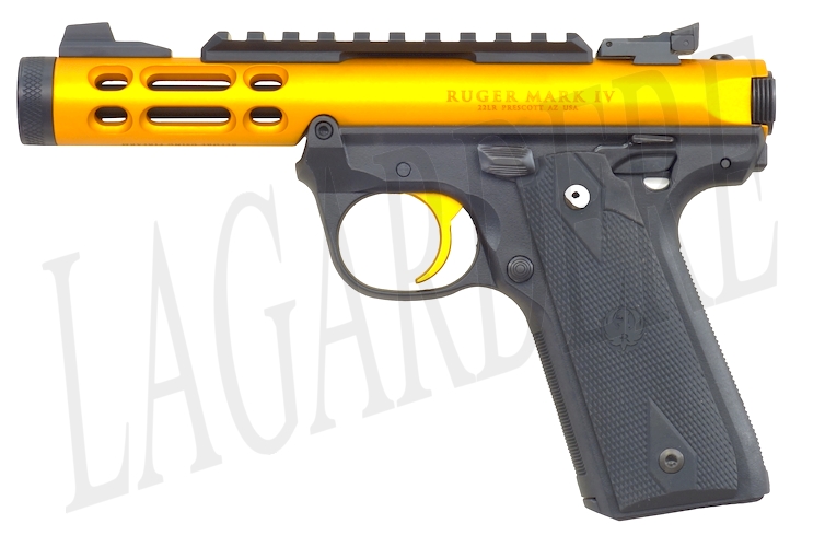 RUGER 22/45 MKIV LITE TB GOLD
