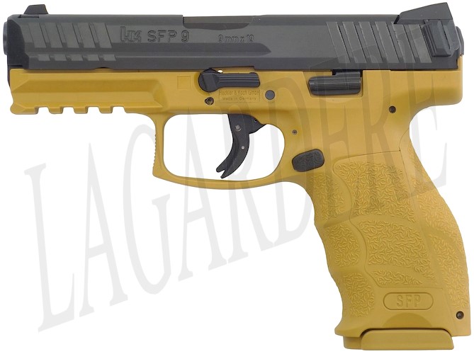 H&K SFP9 SF PB TAN