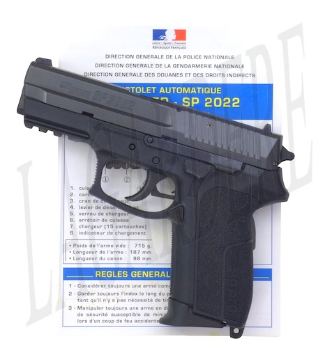 SIG-SAUER SP2022 PROPR. DE L'ETAT