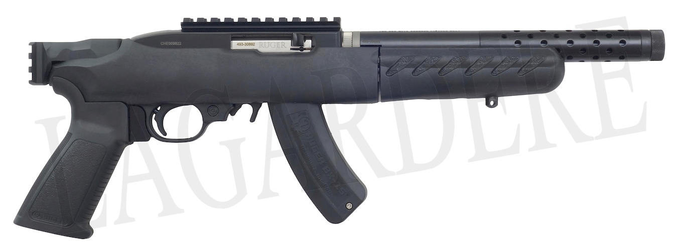 RUGER 10-22 CHARGER LITE TAKEDOWN 10" BLACK