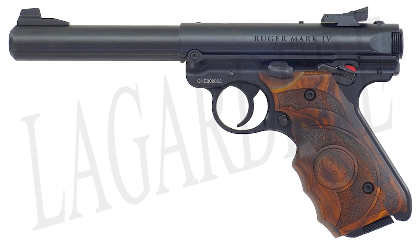 RUGER MK IV TARGET 5,5" BLUE TARGET GRIP