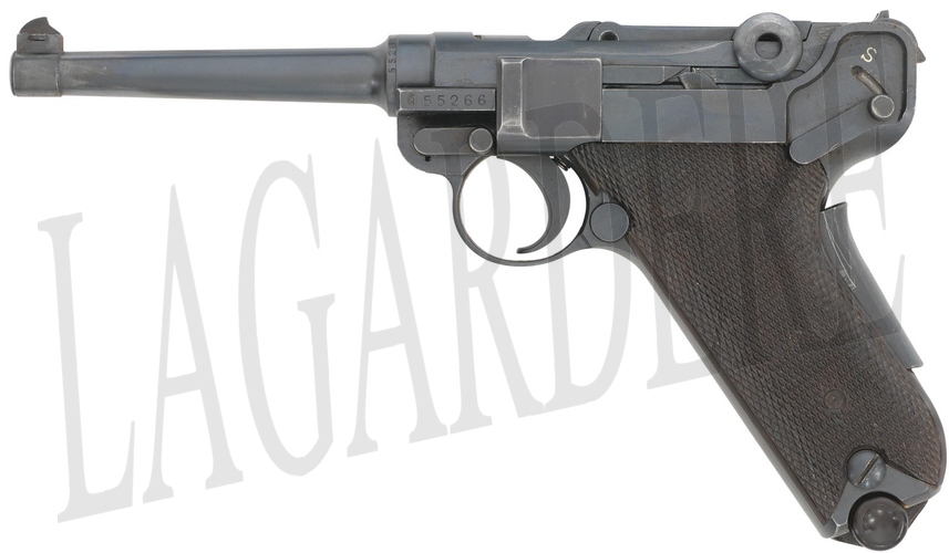 WAFFENFABRIK PARA 1929 PLAQUETTE BRUNE(PISTOLET)