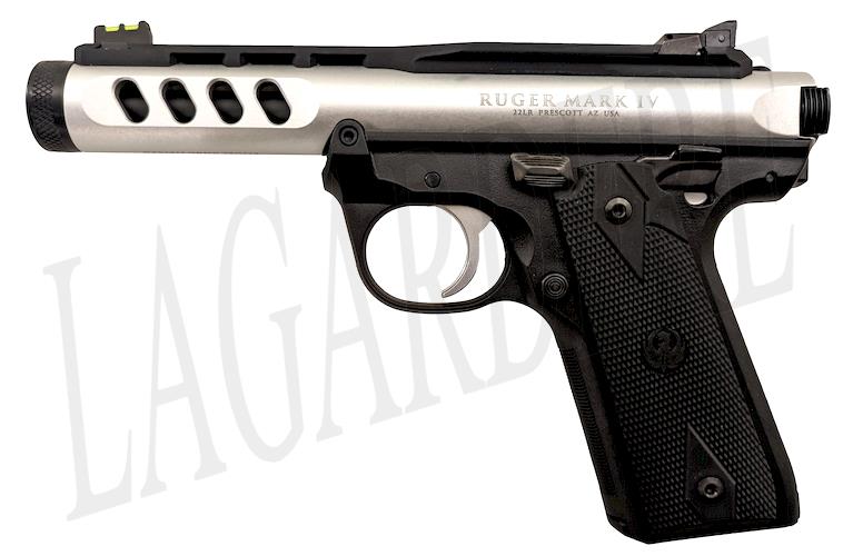 RUGER 22/45 MKIV LITE TB CLEAR ANODIZED RDO