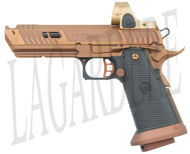 TARAN TACTICAL TTI JW4 SAND VIPER AVEC TRIJICON SRO(PISTOLET)
