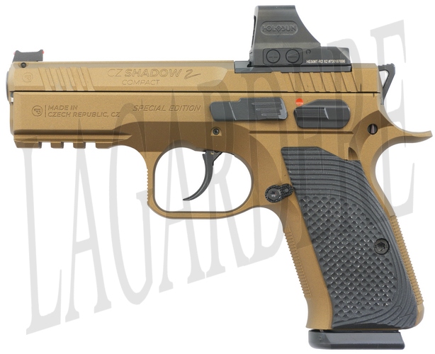 CZ 75 SP01 SHADOW 2 OR COMPACT BRONZE COMBO HOLOSUN
